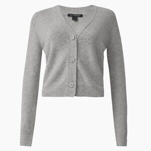 French Connection Vhari Lounge Cardigan – Light Gray – Size Small – NWT